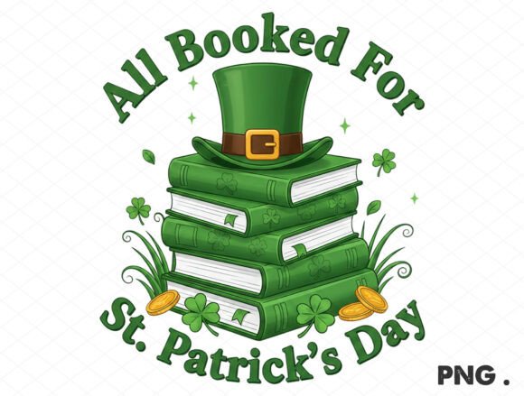 All Booked for St Patrick’s Day PNG