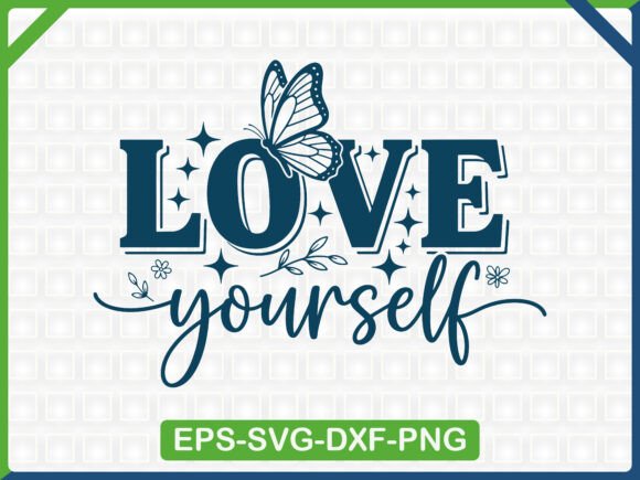 LOVE Yourself Embroidery Design