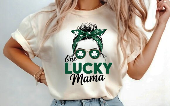 One Lucky Mama St. Patrick’s Day PNG