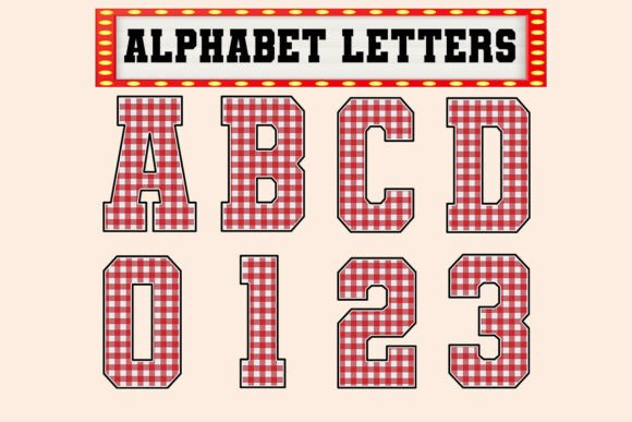Red Paid Valentine Alpha Set PNG
