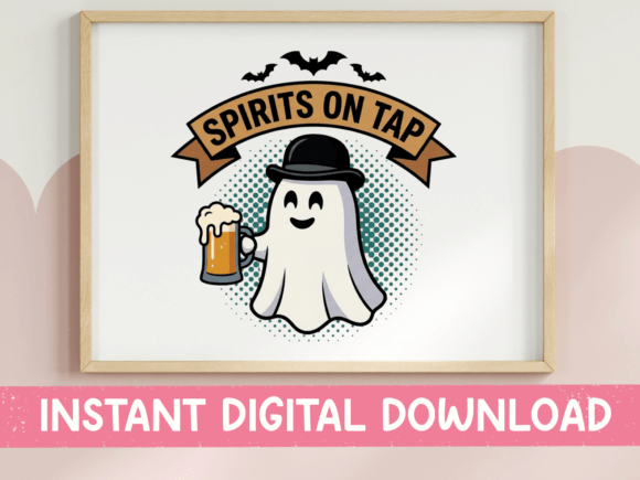 Spirits on Tap Ghost Beer Halloween